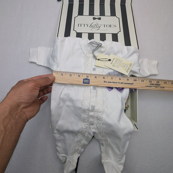 NWT Itty Pitty Toes  Set Angel Wings Jewels Set (Purple) - Picture 7 of 16